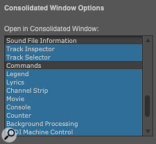 Screen 2: The movie window can either float as a separate window or be docked in the Consolidated Window sidebar. Screen 2: The movie window can either float as a separate window or be docked in the Consolidated Window sidebar.