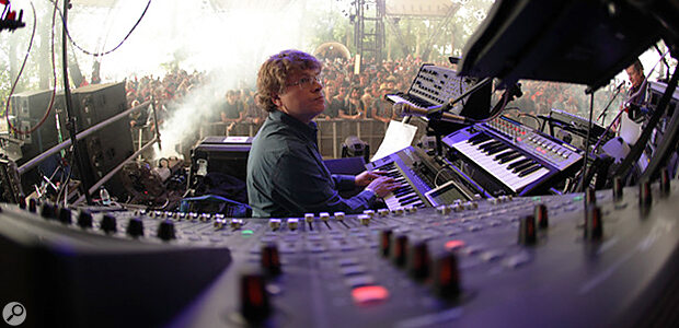 Mark Ayres at Glastonbury Mark Ayres at Glastonbury