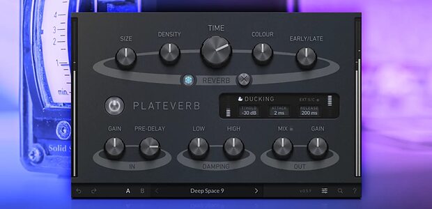 SSL PlateVerb plate reverb emulation plug-in