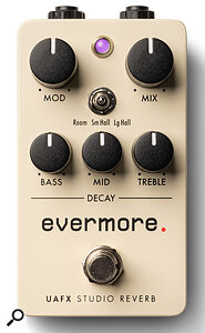 The Evermore Studio Reverb. The Evermore Studio Reverb.